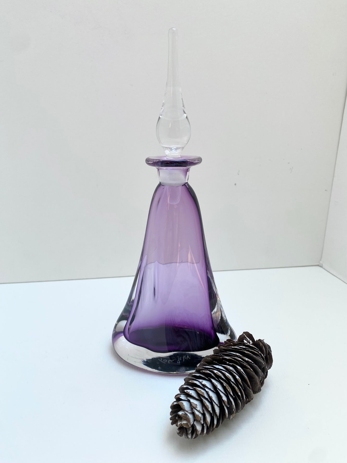 Perfume Bottle Hand Blown