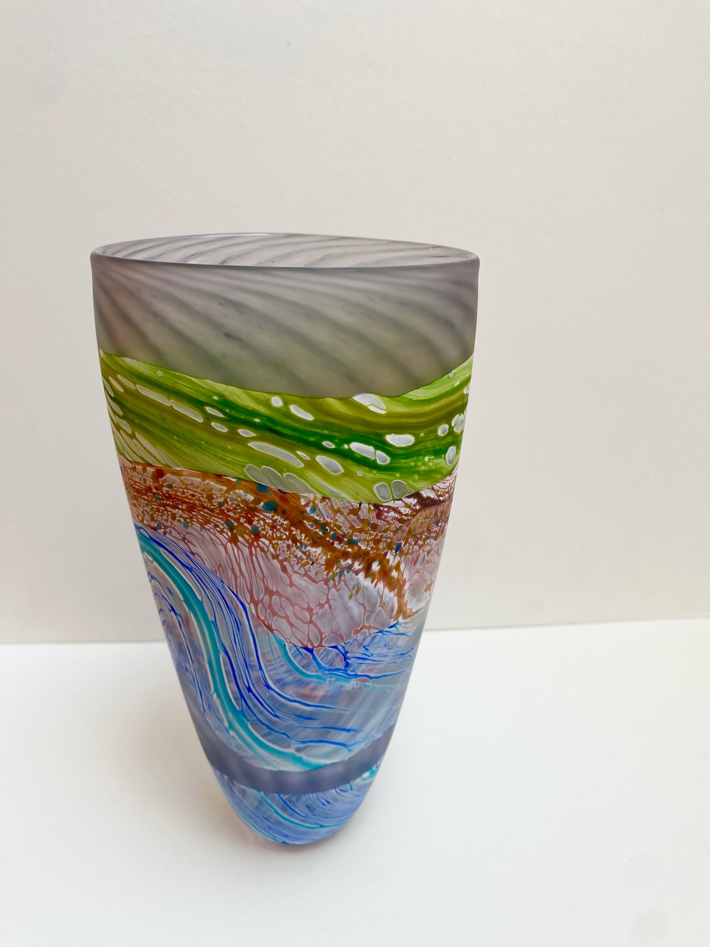 Hand blown Vase