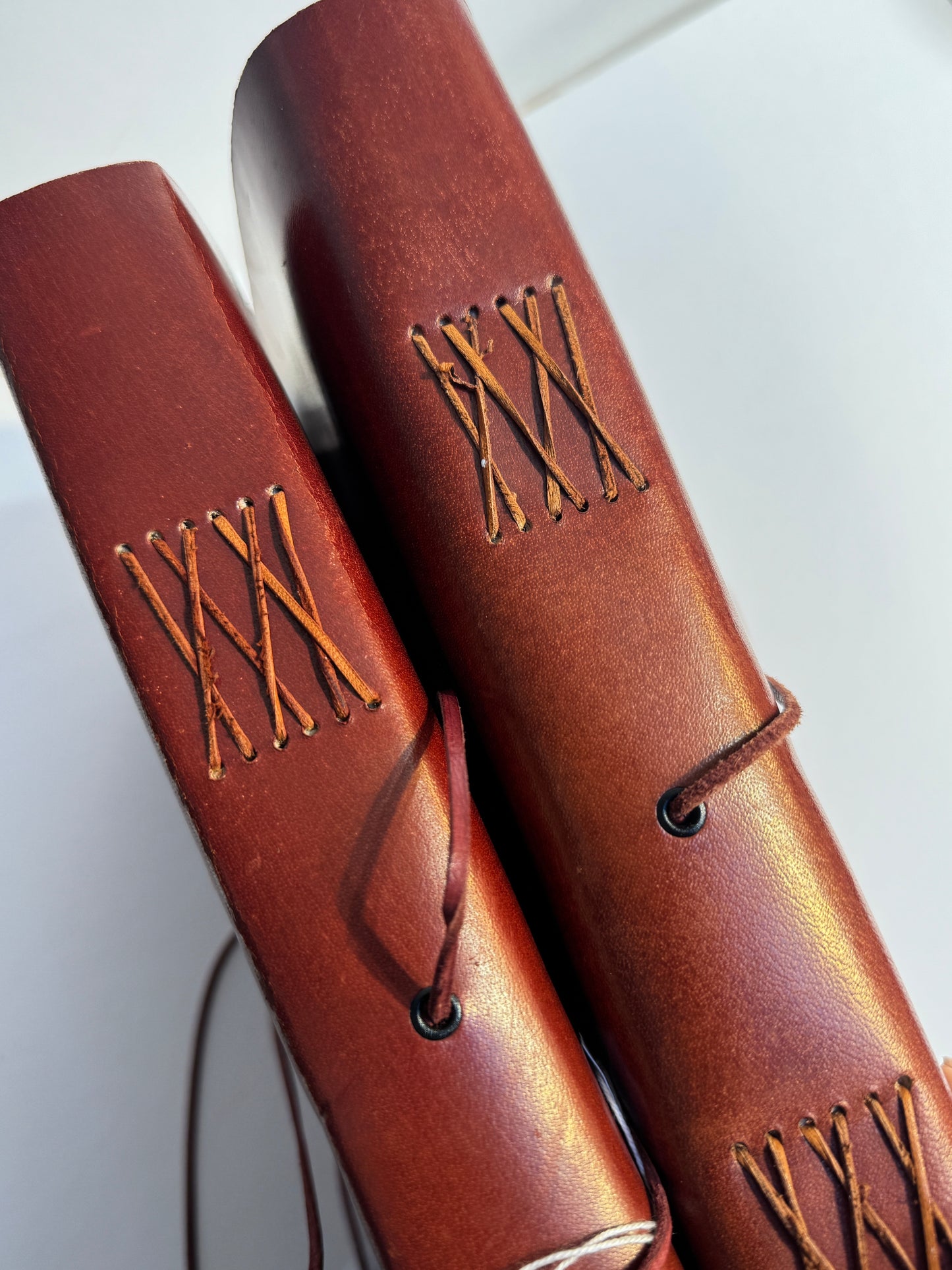 Handmade Leather Journal – Wrap Binding Notebook