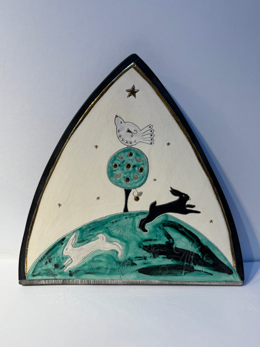 Handmade Ceramic Wall Plaque