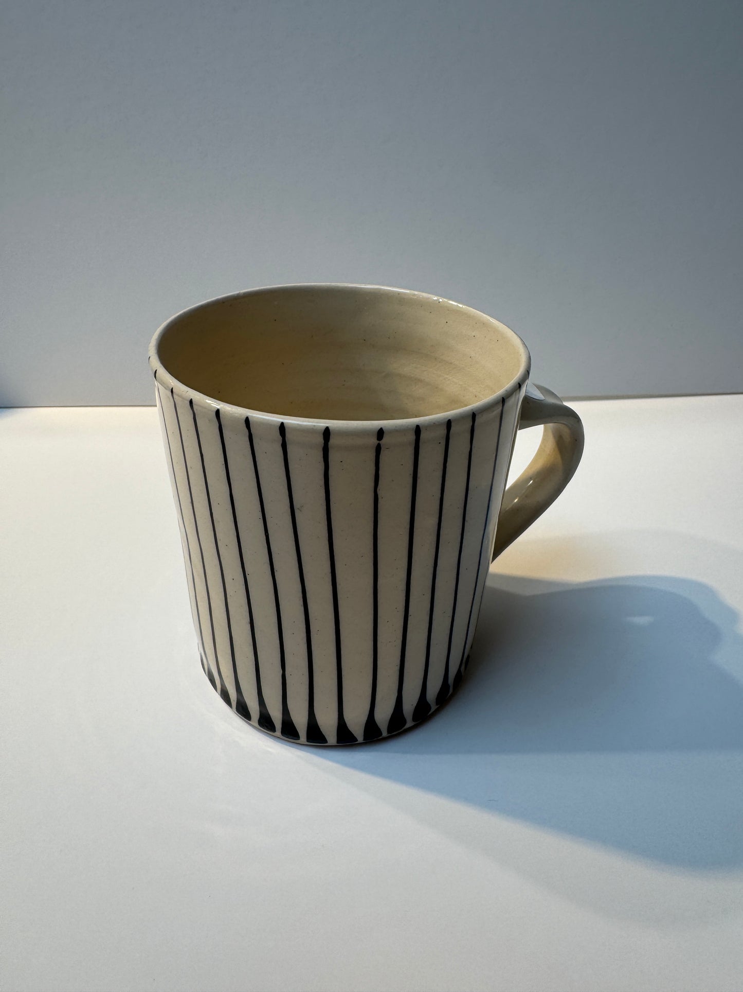 Line Pattern Ceramic Mug