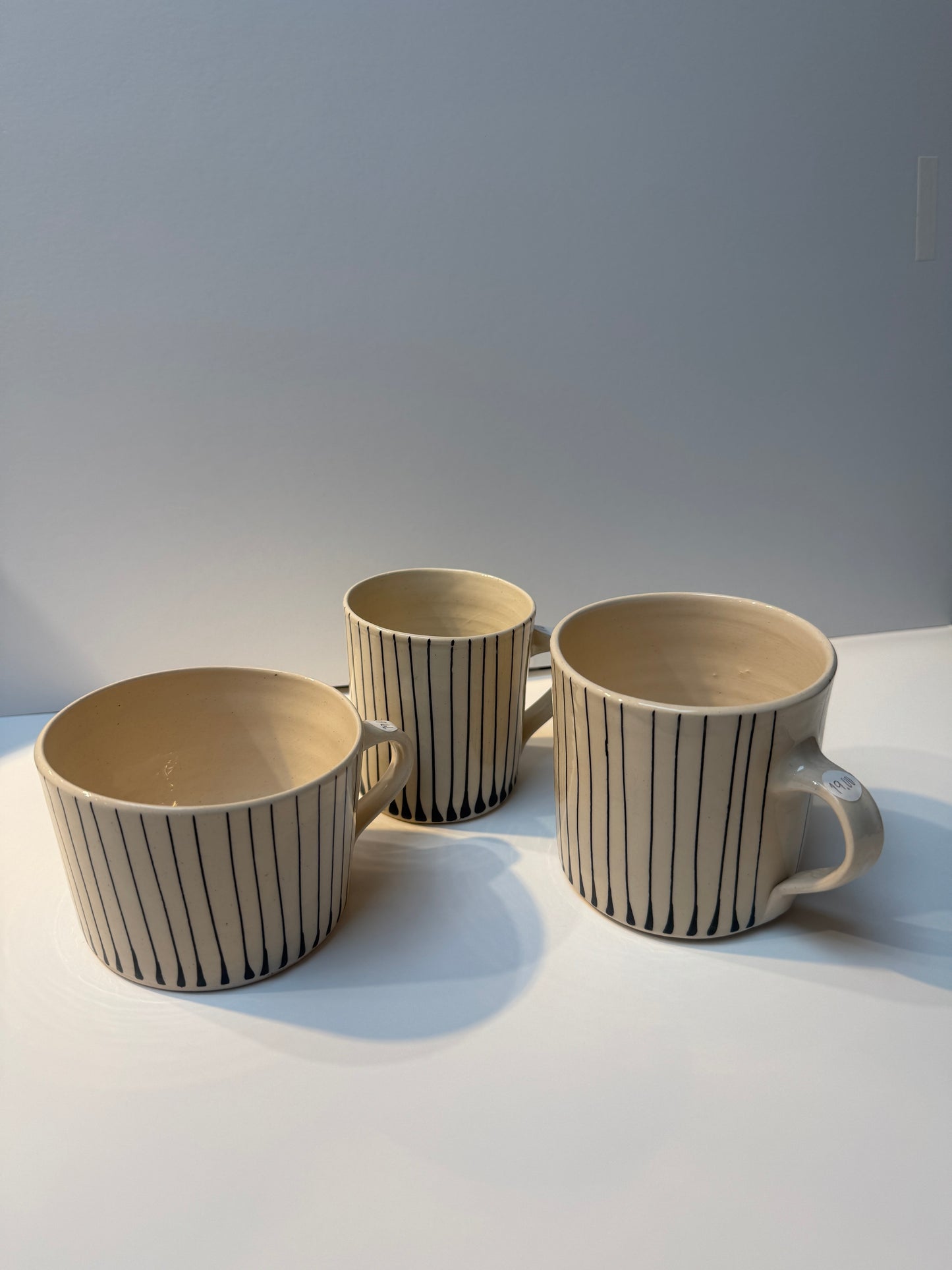 Line Pattern Ceramic Mug